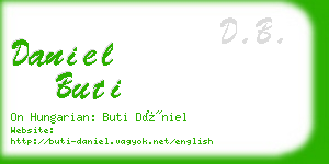 daniel buti business card